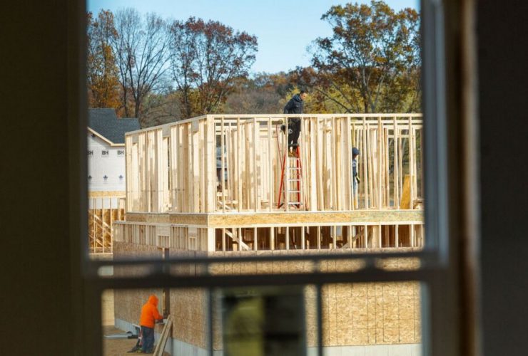 Housing starts unexpectedly rise to a six-month high